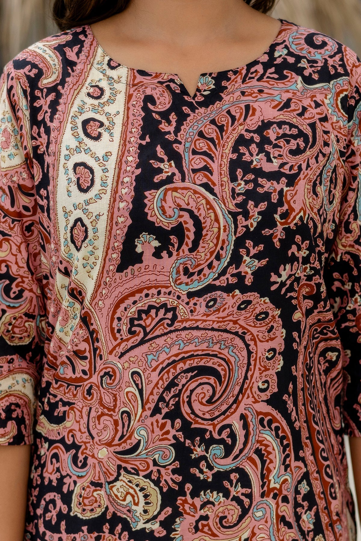 Obsidian Flow Black Cotton Co-ord Set Me & My 