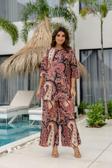 Obsidian Flow Black Cotton Co-ord Set Me & My 
