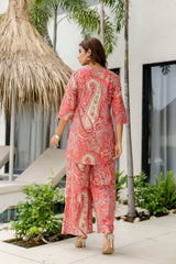 Soft Apricot Cotton Co-ord Set Me & My