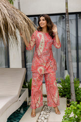 Soft Apricot Cotton Co-ord Set Me & My
