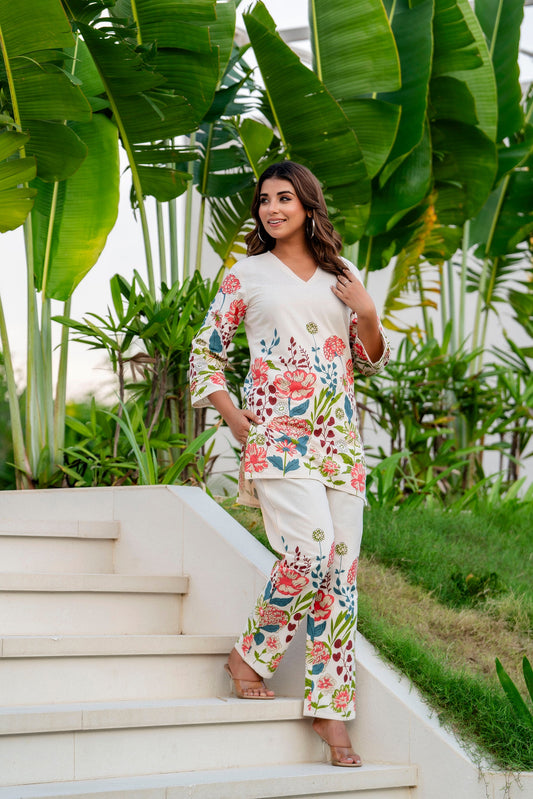 Vanilla Essence Cotton Flex Co-ord Set - Me&My