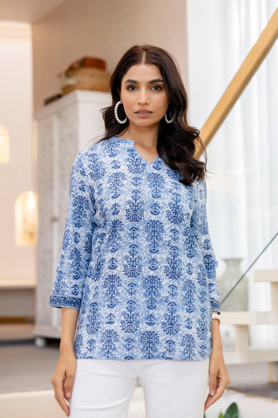 Celestial Bloom Cotton Top — image 2