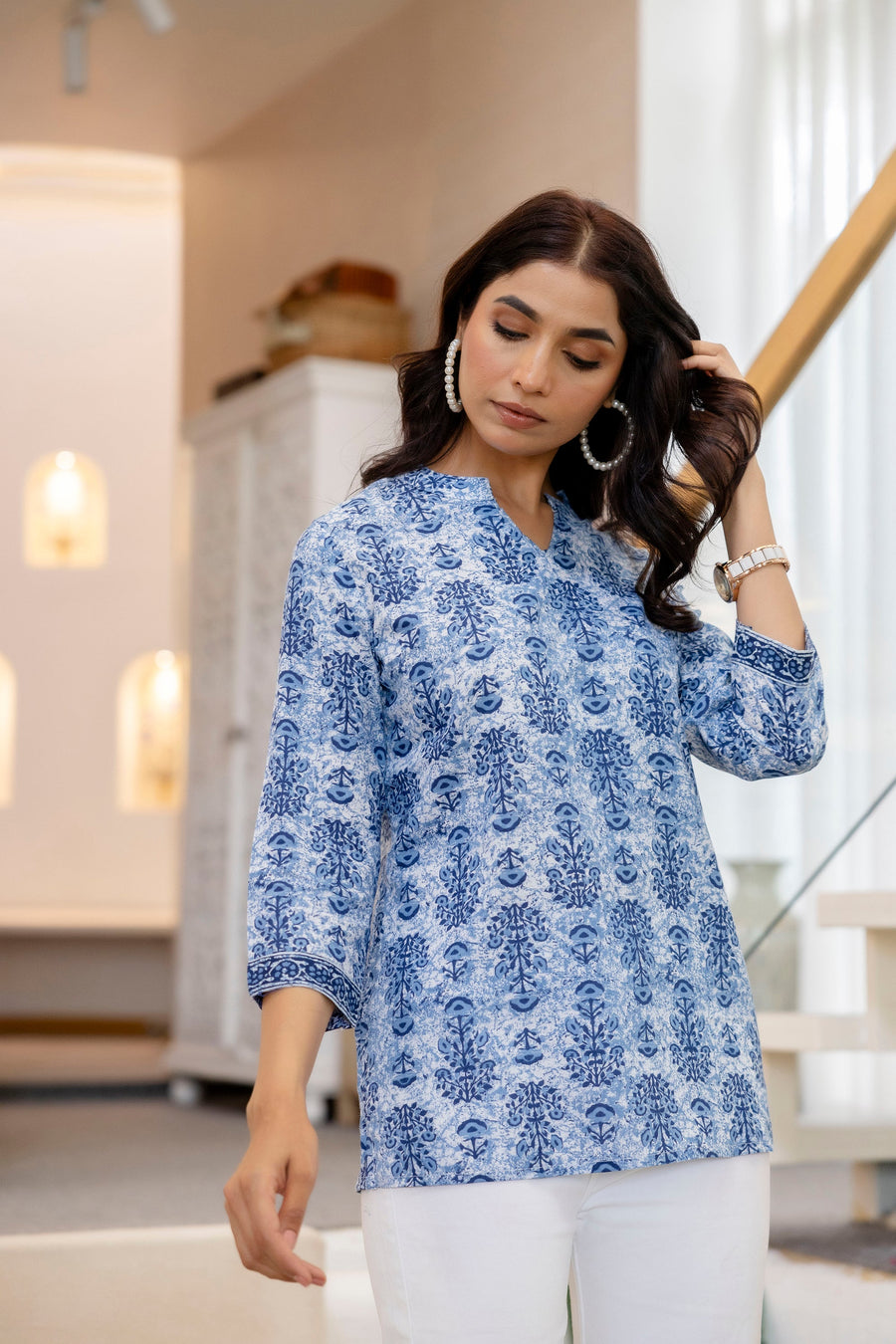 Celestial Bloom Cotton Top — image 11