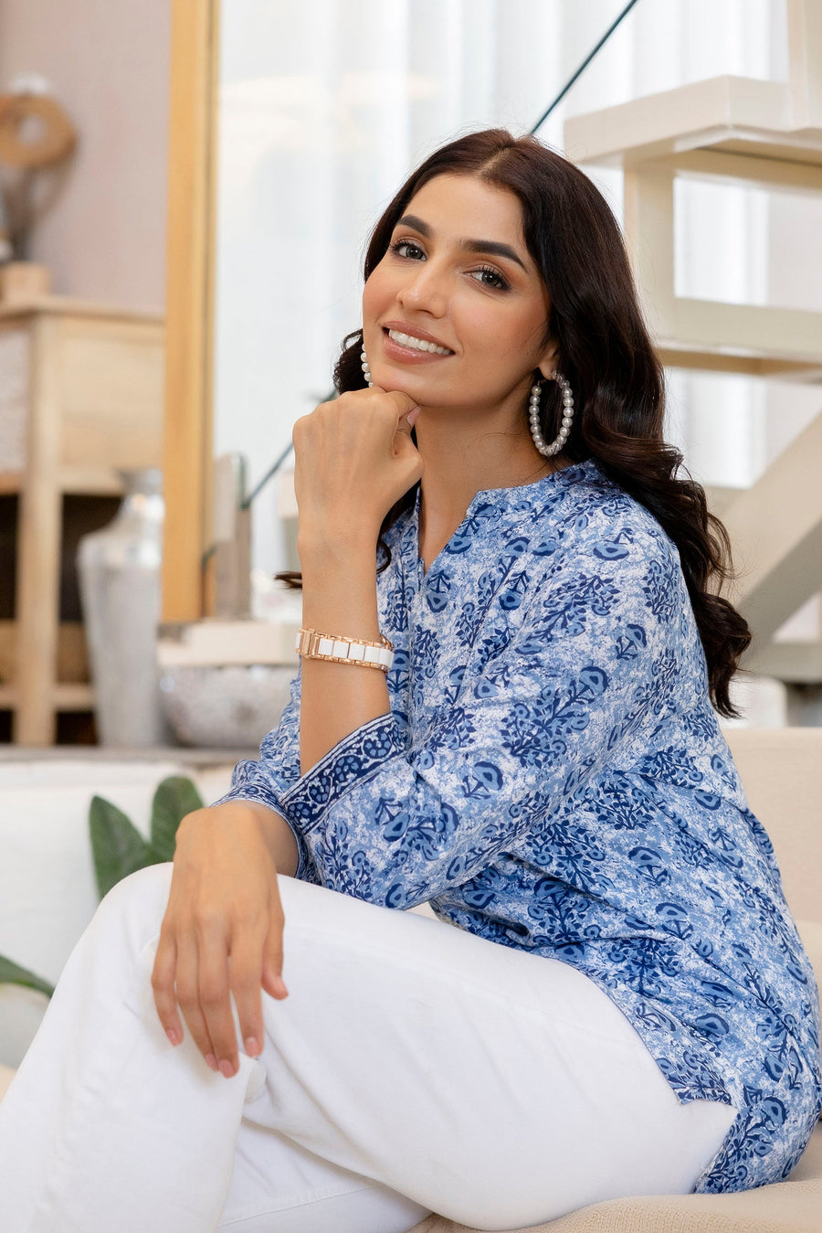 Celestial Bloom Cotton Top — image 9