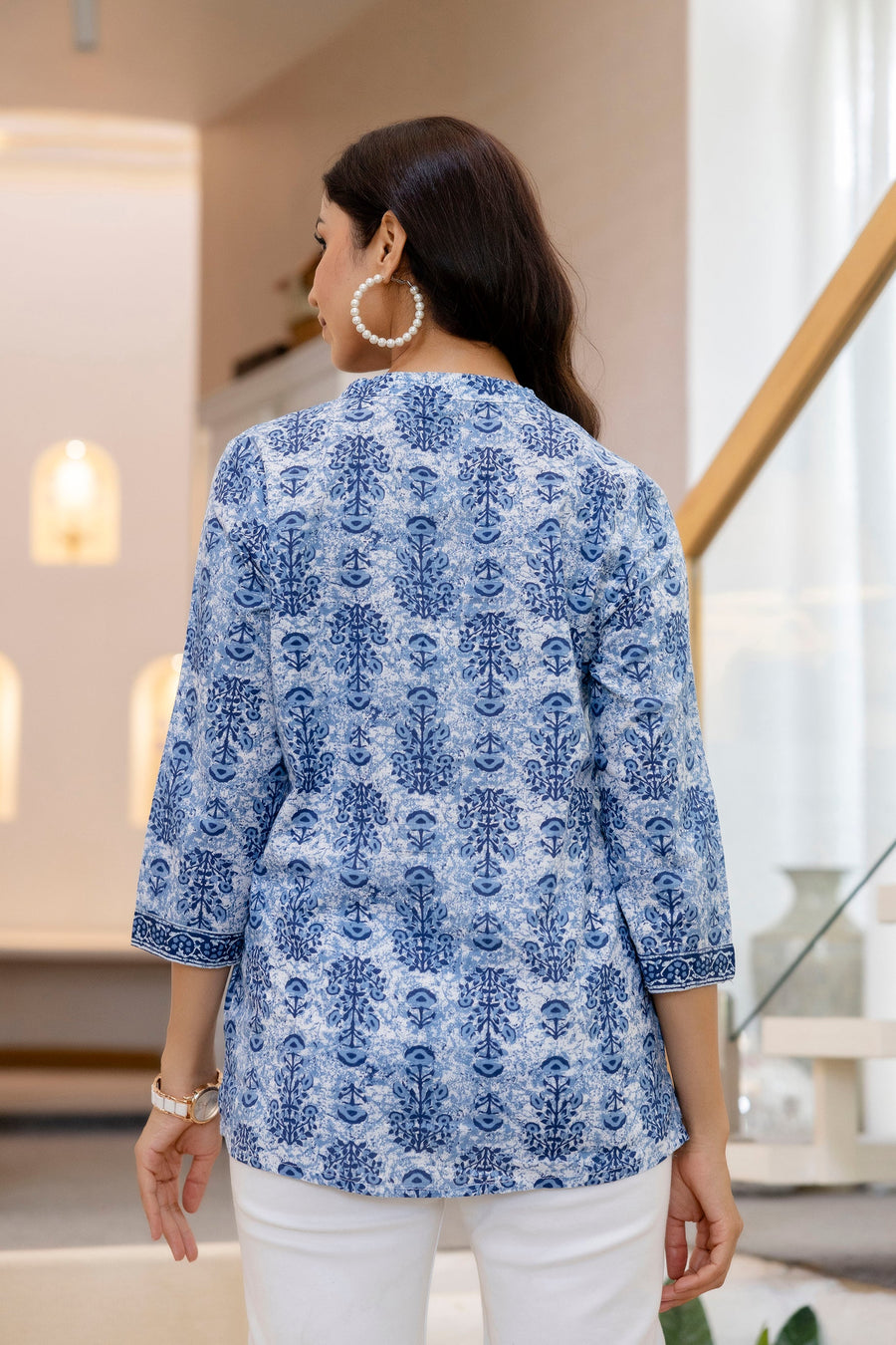 Celestial Bloom Cotton Top — image 4
