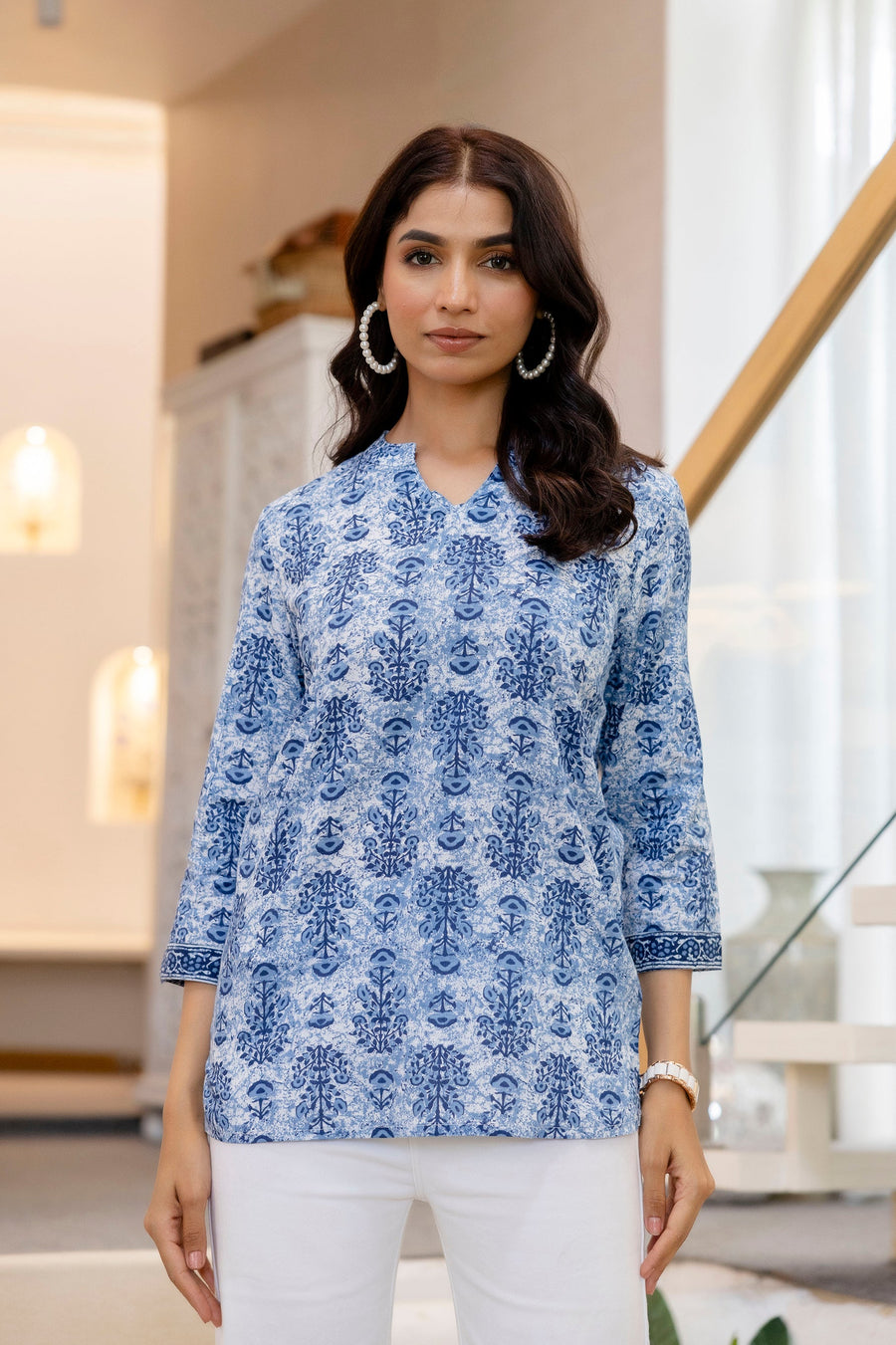 Celestial Bloom Cotton Top — image 3