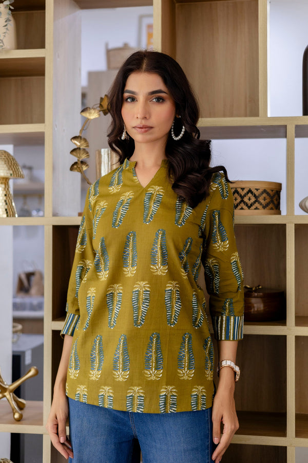 Verdure Grace Cotton Top