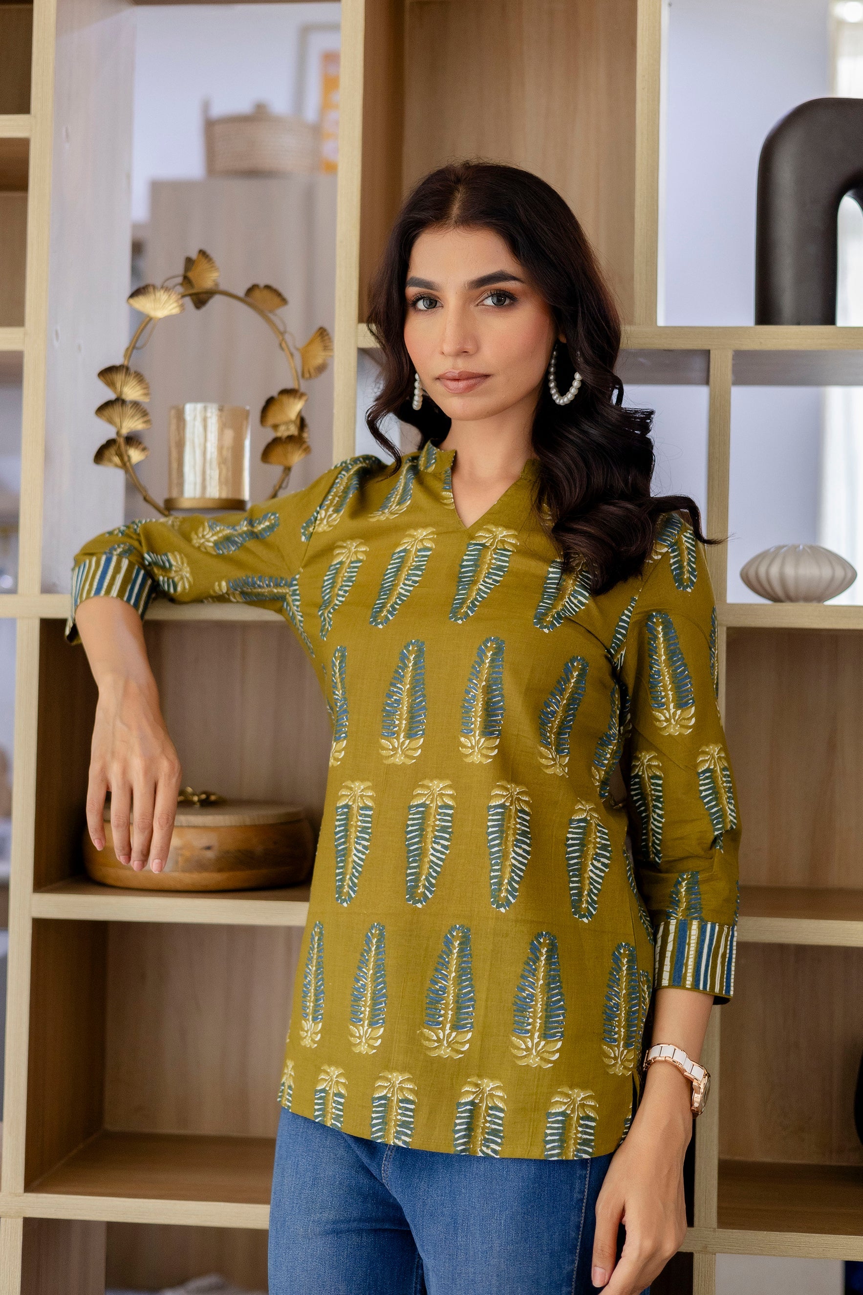 Verdure Grace Cotton Top - Me&My