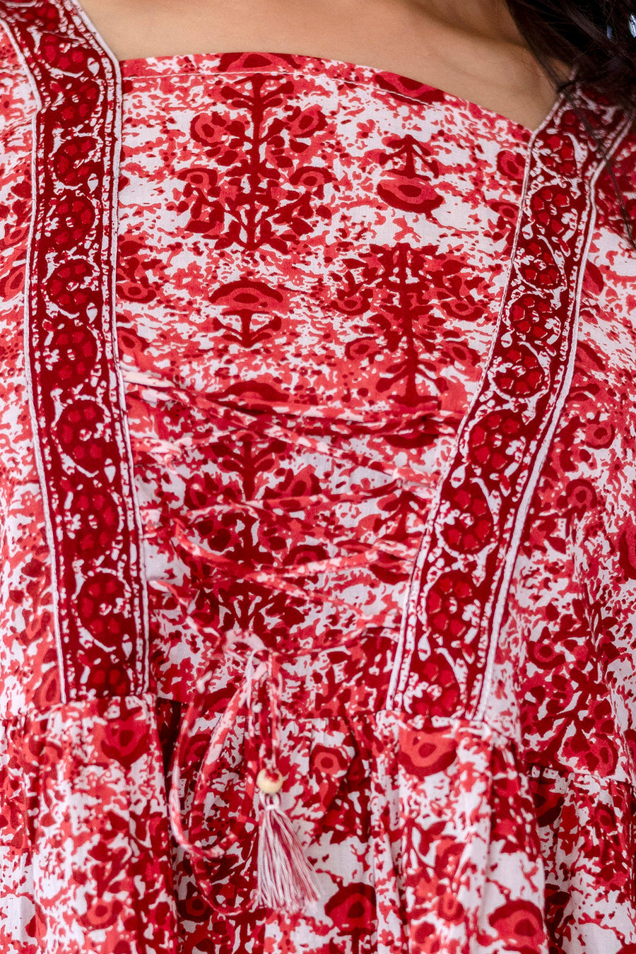 Coral Radiance Cotton Top — image 9