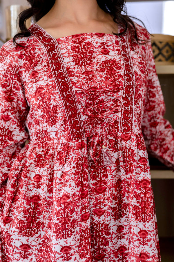 Coral Radiance Cotton Top