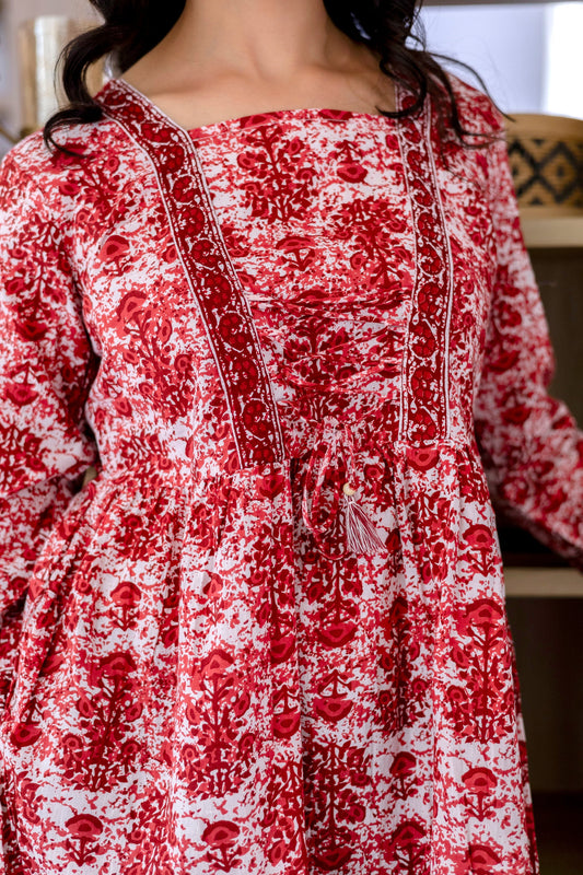 Coral Radiance Cotton Top - Me&My