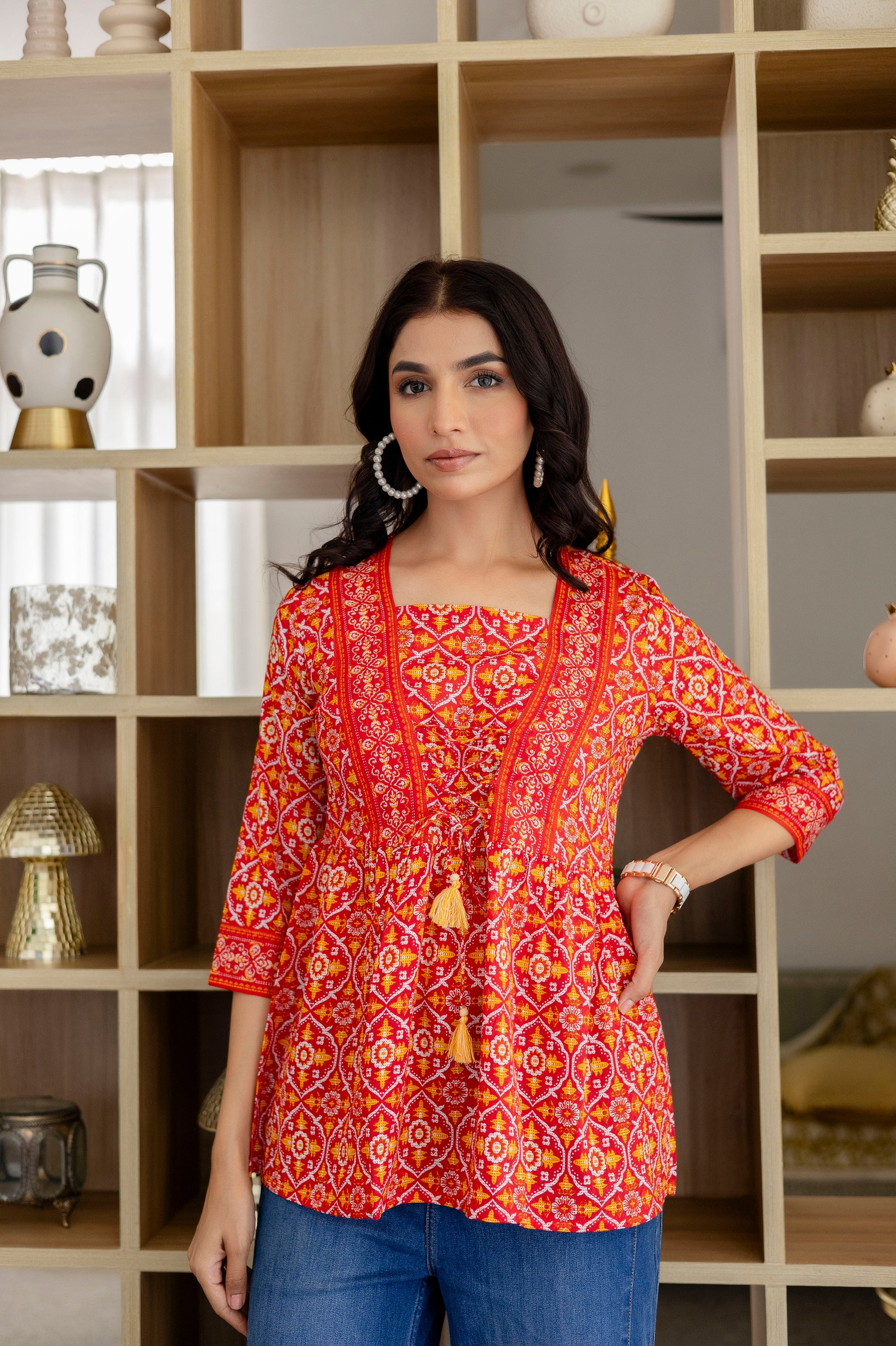 Fiesta Rouge Cotton Top - Me&My