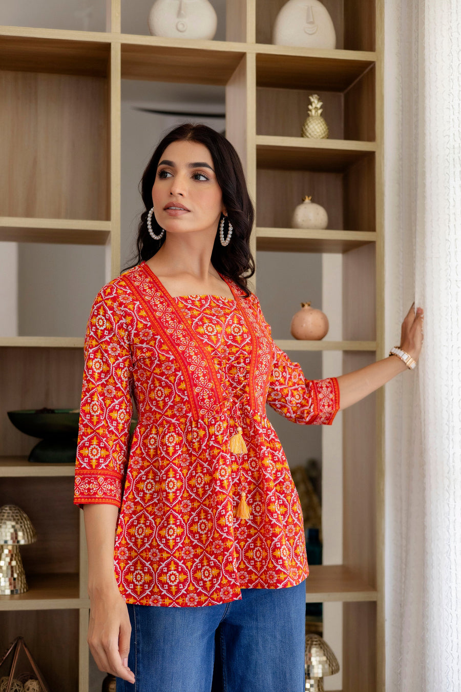 Fiesta Rouge Cotton Top — image 5