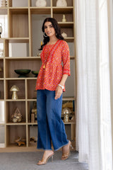 Fiesta Rouge Cotton Top - Me&My