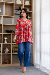 Wild Petunia Cotton Top - Me&My