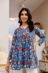 Blue Petal Grove Cotton Top Me & My 