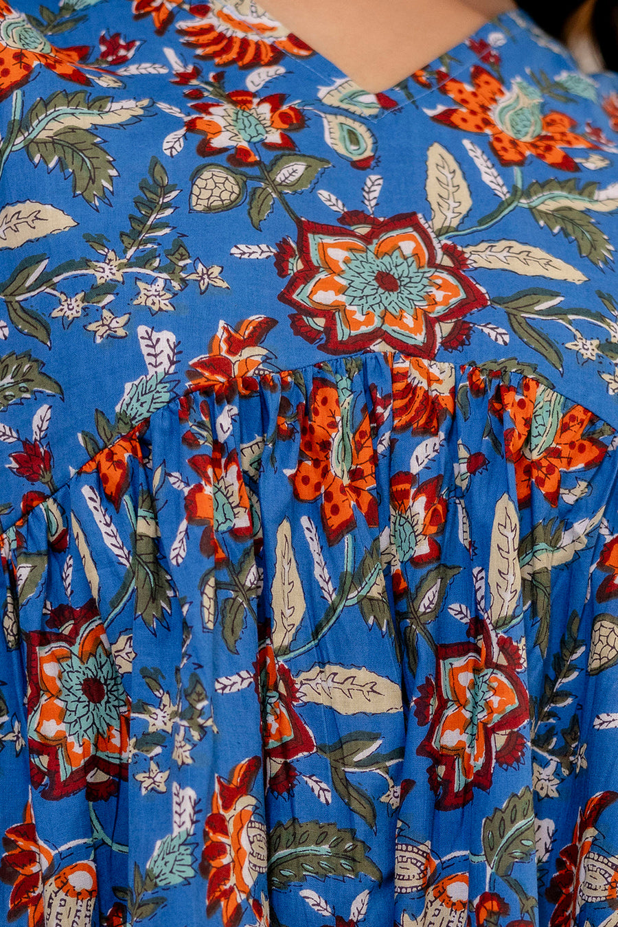Blue Petal Grove Cotton Top — image 10