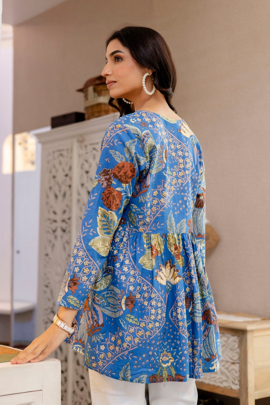 Blue Terra Botanica Cotton Top — image 7