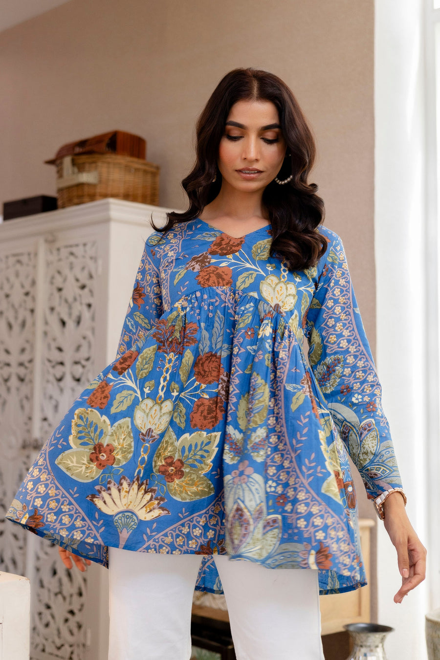 Blue Terra Botanica Cotton Top — image 8