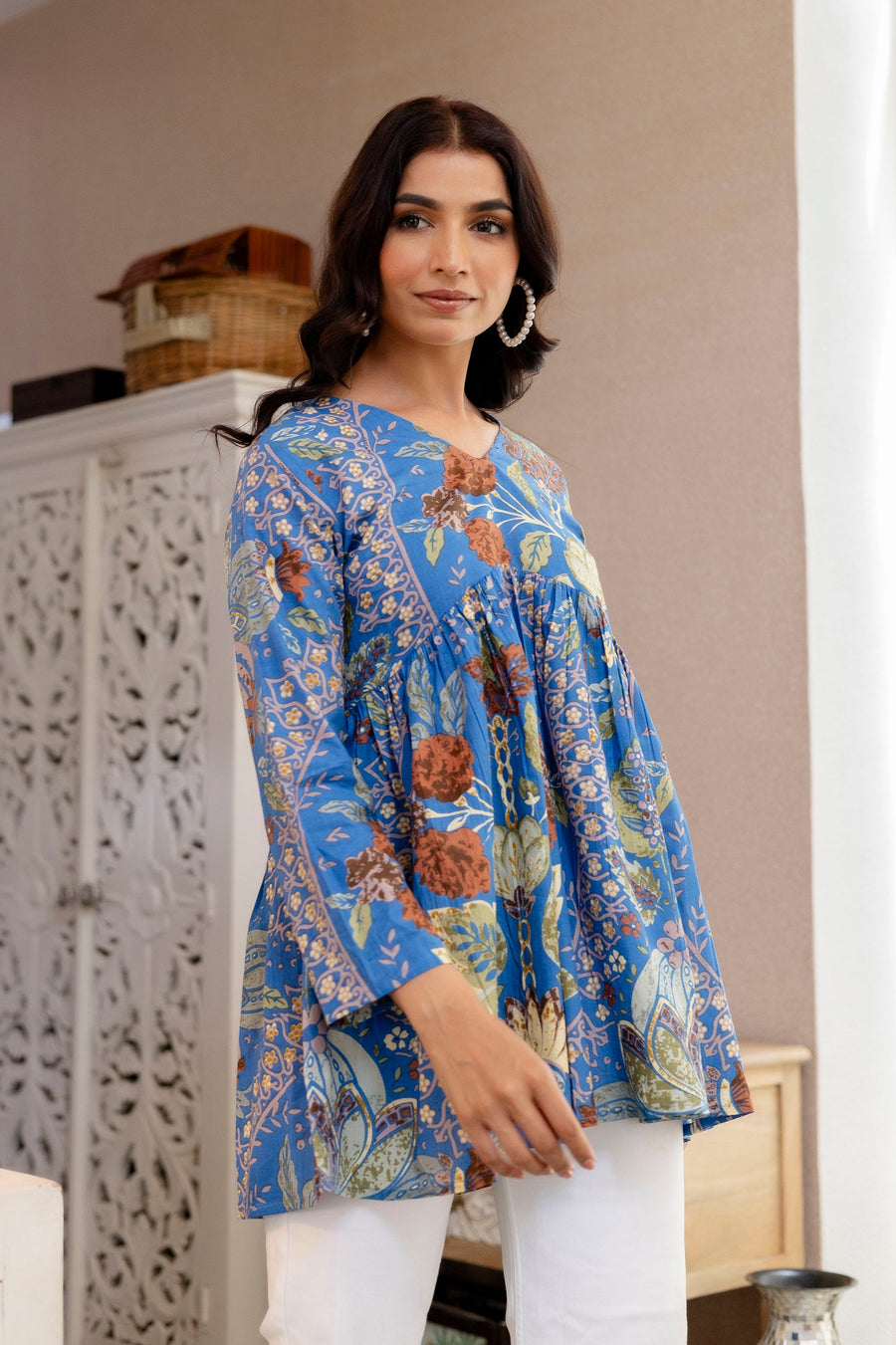 Blue Terra Botanica Cotton Top — image 9