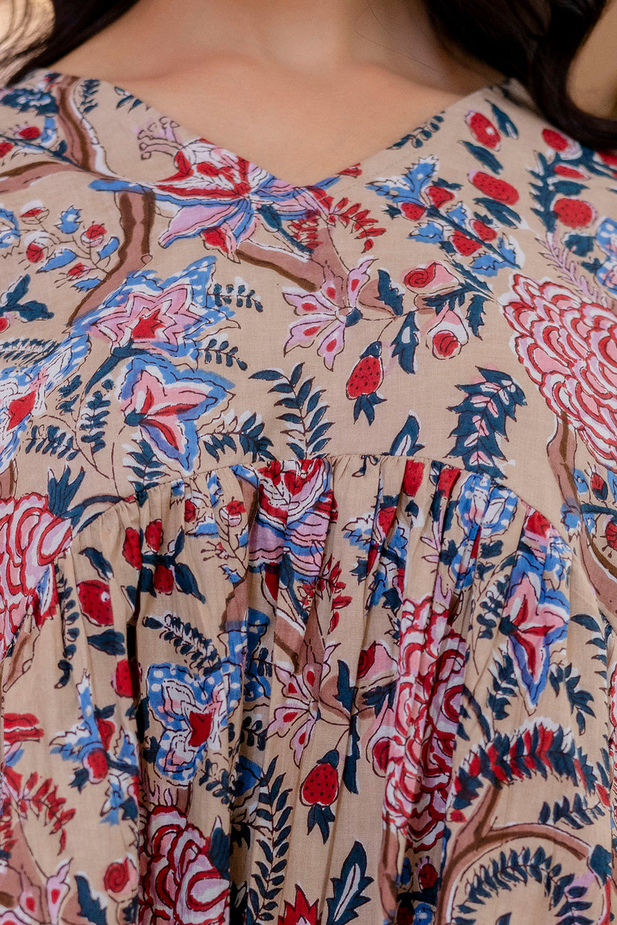 Floral Rhapsody Cotton Top — image 10