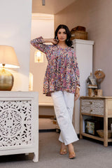 Floral Rhapsody Cotton Top - Me&My