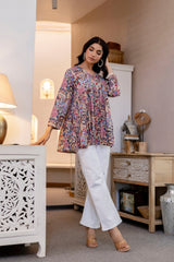 Floral Rhapsody Cotton Top - Me&My