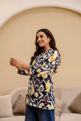 Mystic Swirl Ikat Top - Me&My