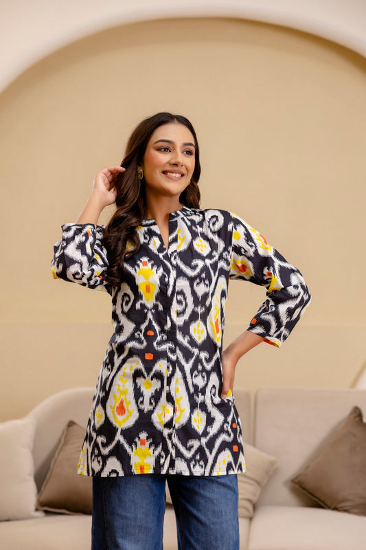 Mystic Swirl Ikat Top - Me&My