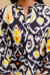 Mystic Swirl Ikat Top - Me&My