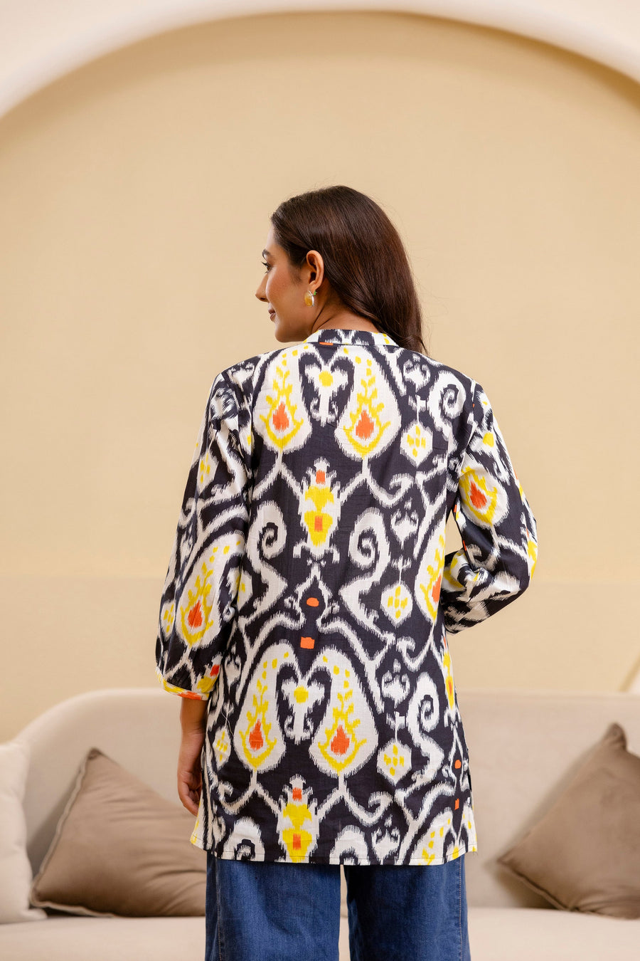 Mystic Swirl Ikat Top — image 4