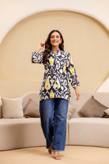 Mystic Swirl Ikat Top - Me&My