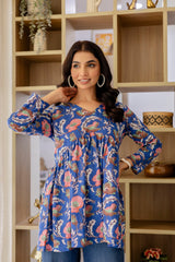 Celeste Bloom Cotton Top - Me&My