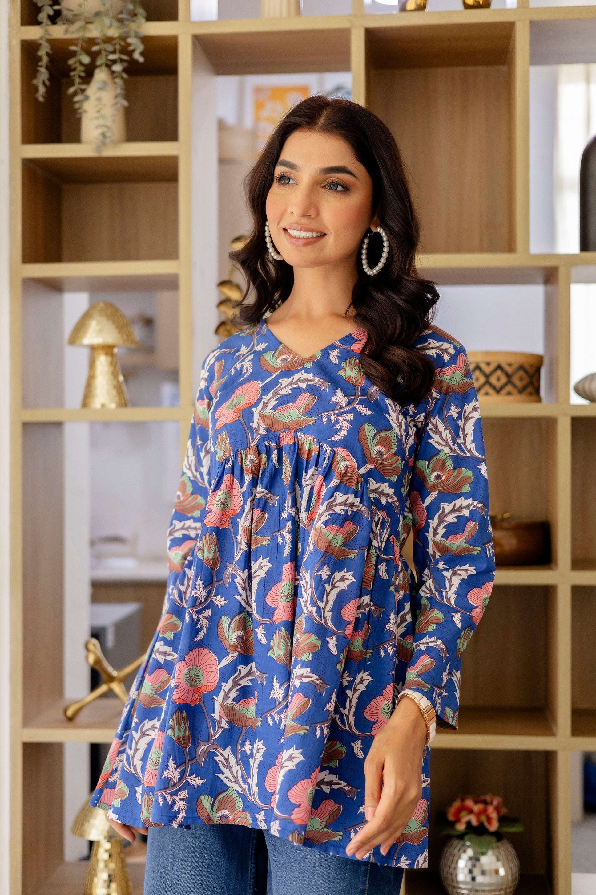 Celeste Bloom Cotton Top Me & My 