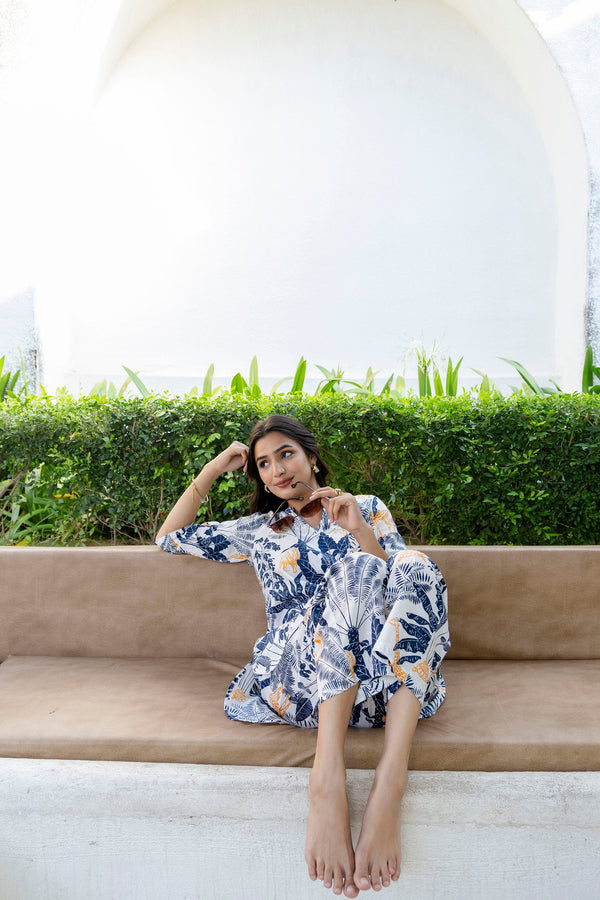 Jungle Luxe Angrakha Cotton Co-ord Set
