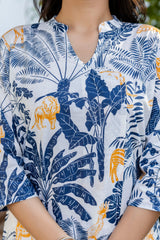 Jungle Luxe Angrakha Cotton Co-ord Set - Me&My