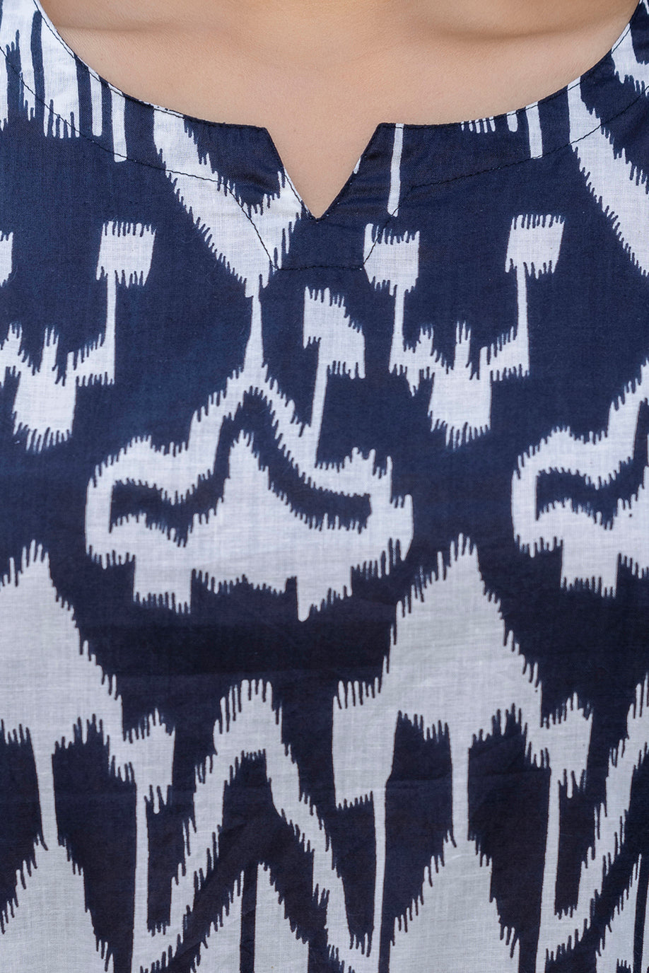 Midnight Ikat Cotton Co-ord Set - Me&My