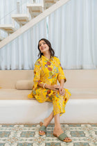 Saffron Meadow Shirt Style Cotton Co-ord Set