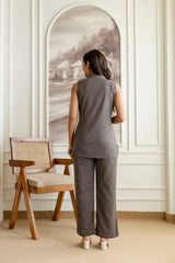 Ashveil Grey Cotton Co-ord Set - Me&My