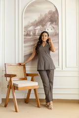 Ashveil Grey Cotton Co-ord Set from Me&My