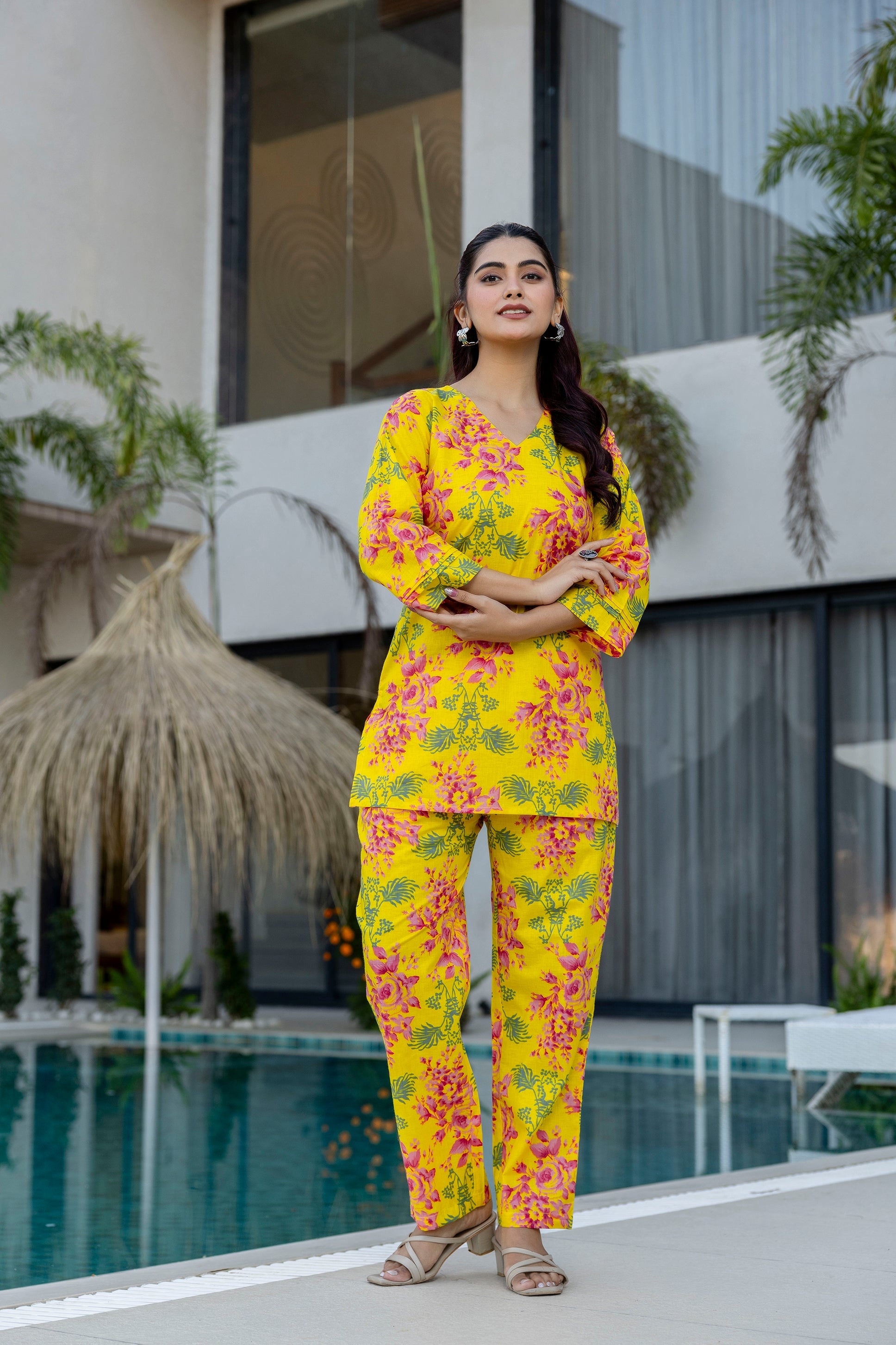 Honey Flora Whisper Cotton Co-ord Set - Me&My