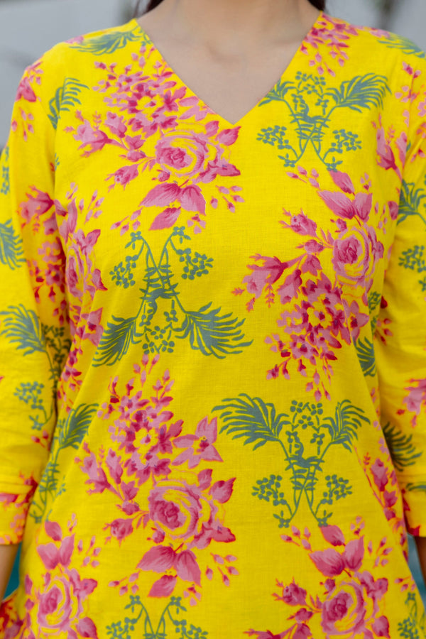 Honey Flora Whisper Cotton Co-ord Set