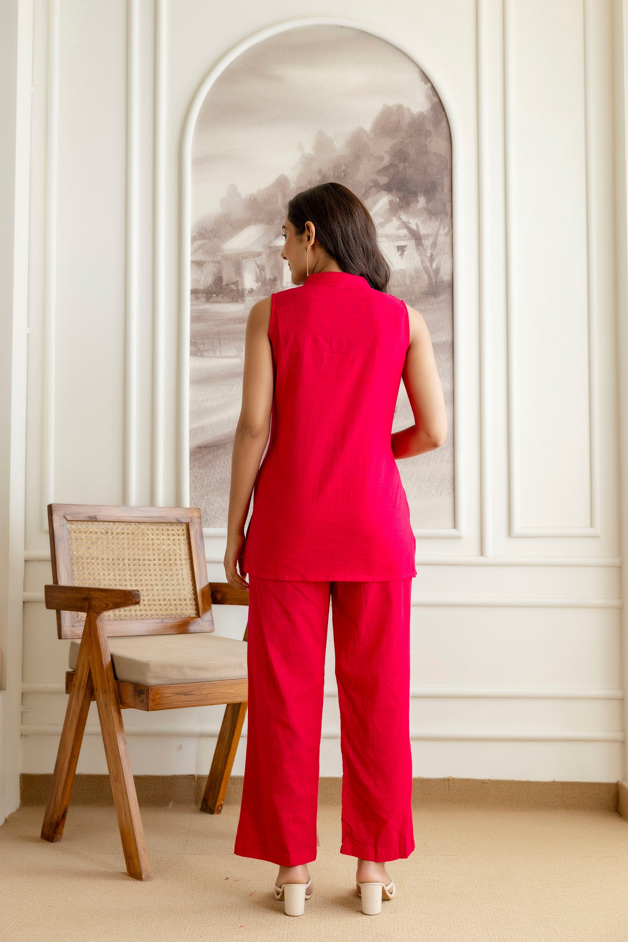 Blushrift Pink Cotton Co-ord Set from Me&My