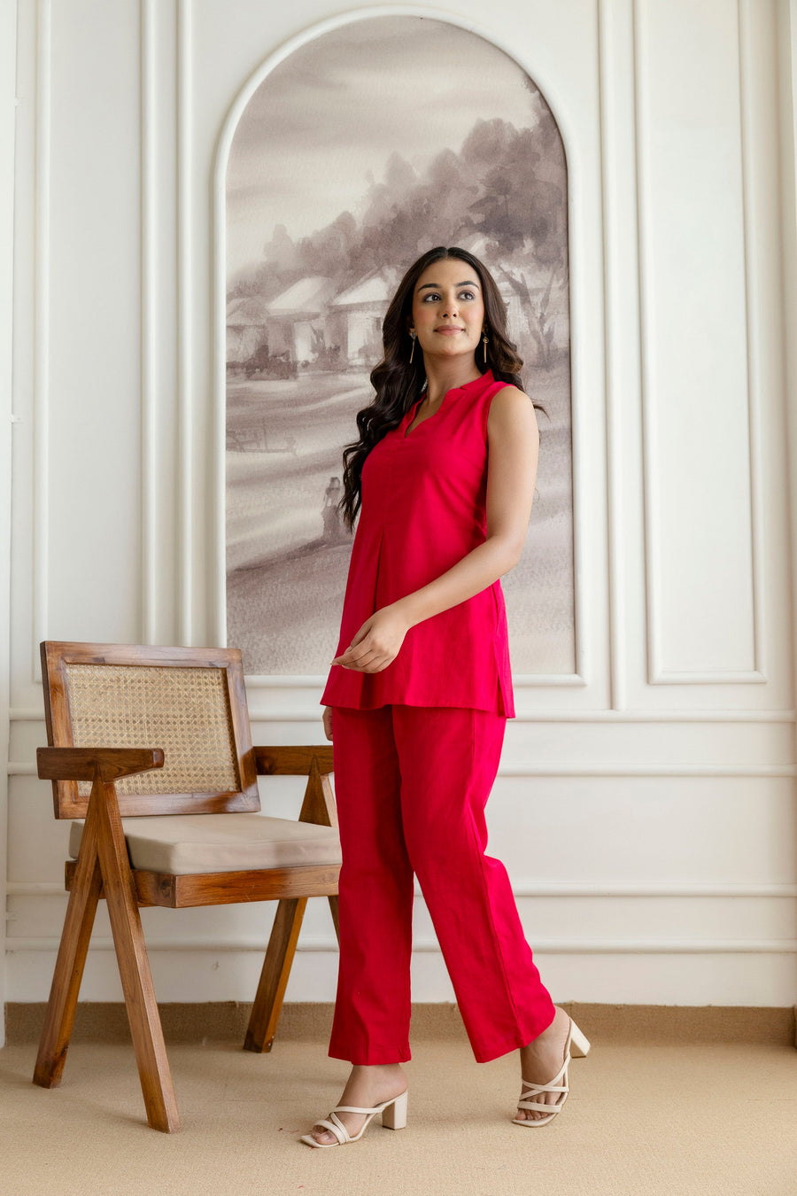 Blushrift Pink Cotton Co-ord Set — image 8