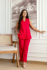Blushrift Pink Cotton Co-ord Set from Me&My