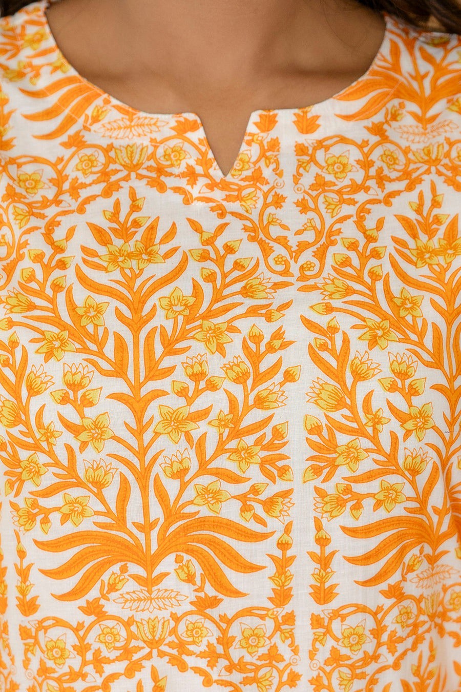 Citrus Grove Orange Botanical Cotton Co-ord Set — image 10