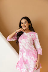 Blush Meadow Pink Cotton Co-ord Set