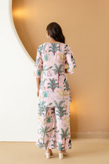 Rosy Reverie Cotton Co-ord Set - Me&My