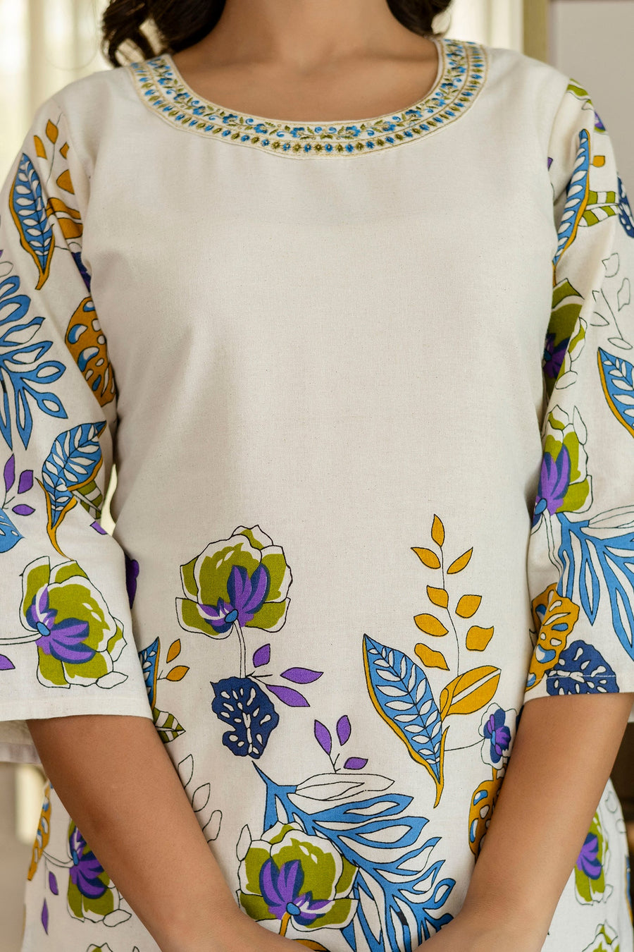 Cloudbloom Botanical Cotton Flex Co-ord Set — image 4