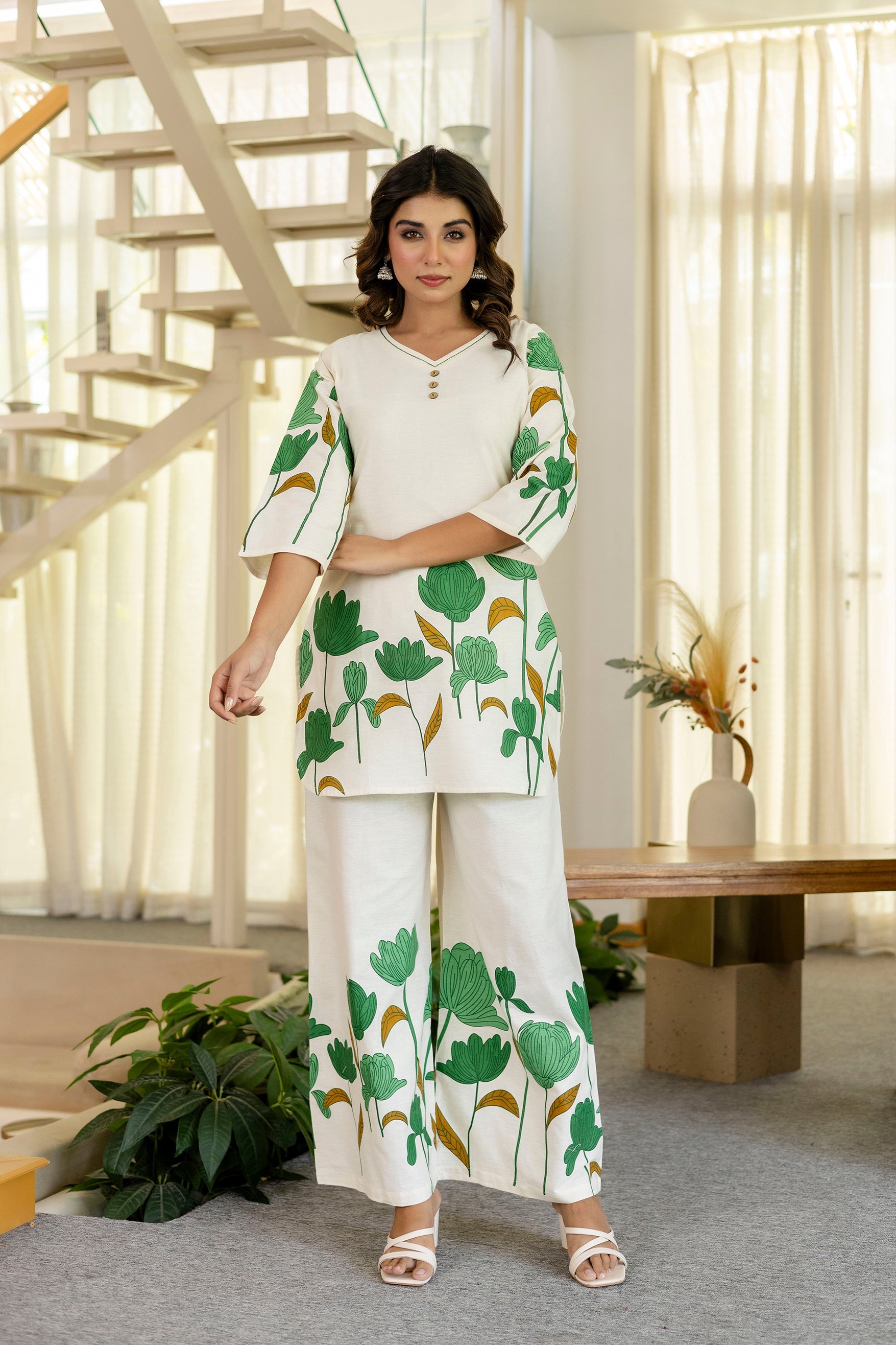 Mistflora Cotton Flex Co-ord Set - Me&My